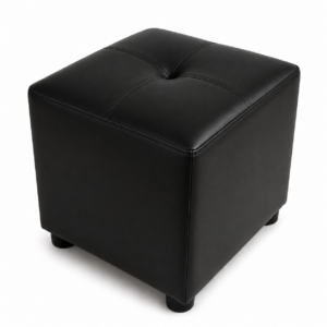 Puff Negro Elegante